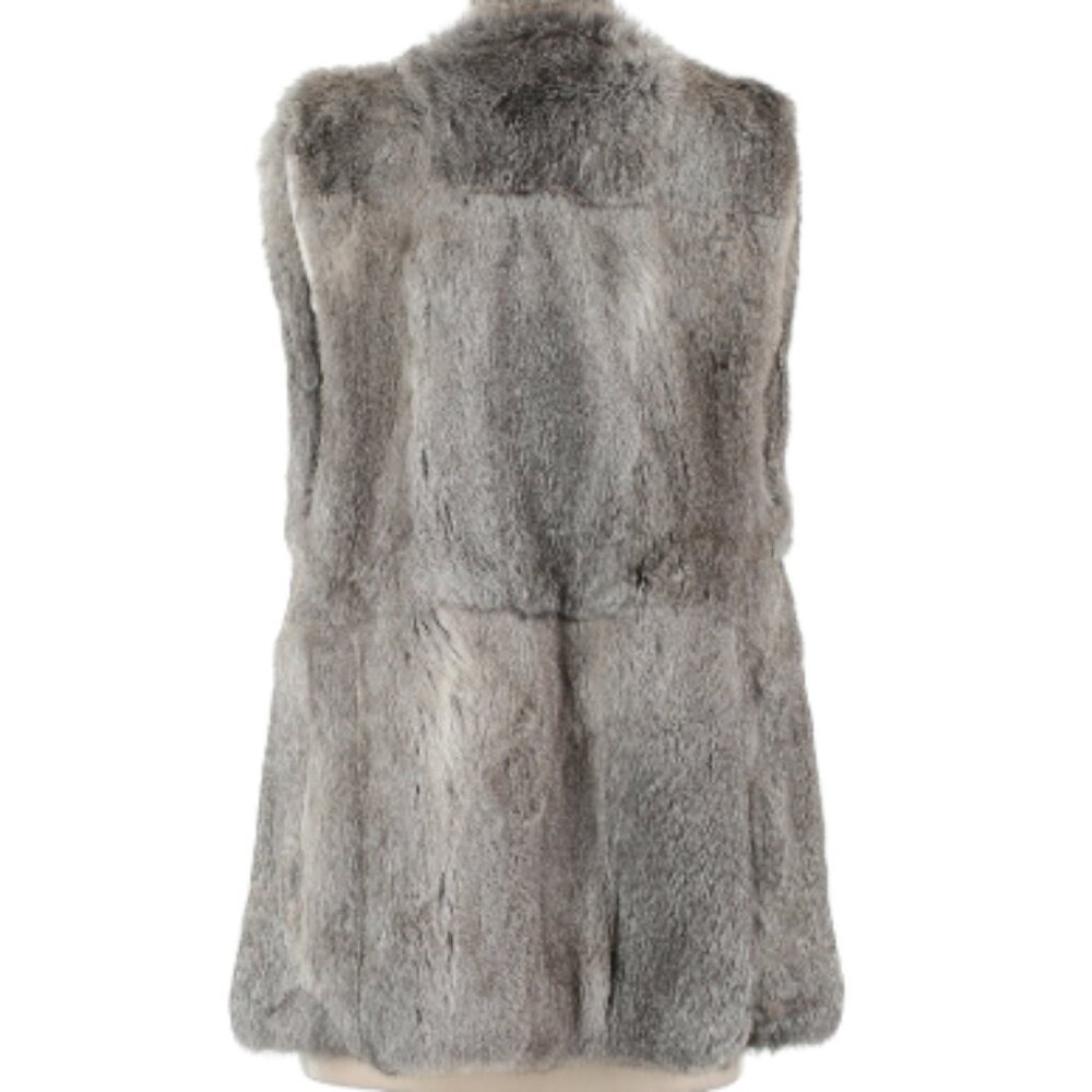 IRO Rabbit Fur Vest. - Picture 2 of 4